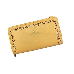 London Fog Mustard Yellow Women's Wallet NWOT